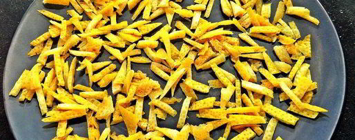 Шаг 2: цедры лимона