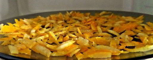 Шаг 3: цедры лимона