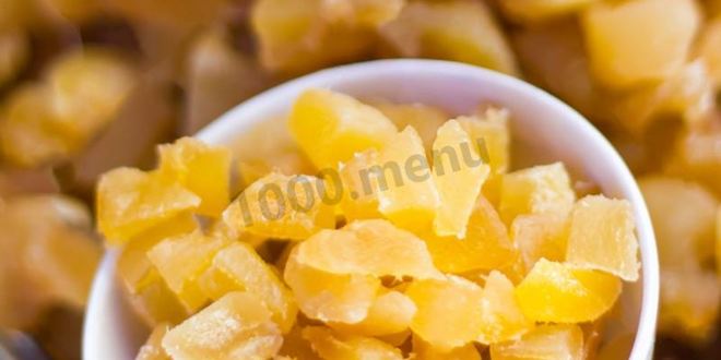 Рецепт цукатов из кабачков в сушилке на зиму домашние