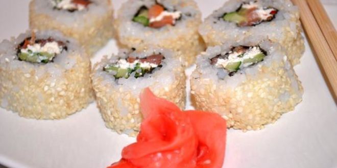 Рецепт урамаков суши филадельфия