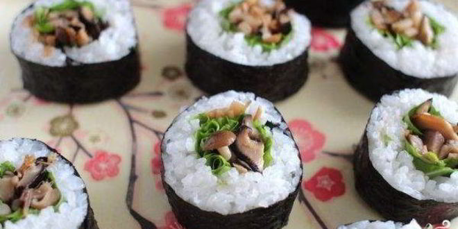 Рецепт вегетарианских суш