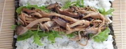 Шаг 3: вегетарианских суш