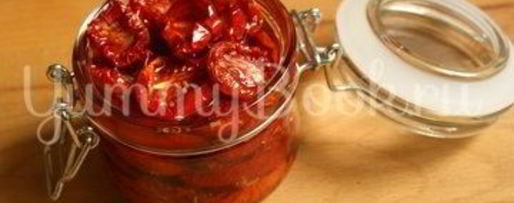 Шаг 4: вяленых помидоров в электросушилке