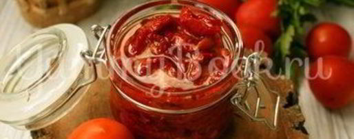 Шаг 5: вяленых помидоров в электросушилке