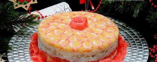 Шаг 13: закусочного суши-торт