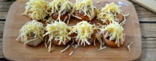 Шаг 6: сушек, фаршированных фаршем