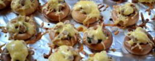 Шаг 7: сушек, фаршированных фаршем