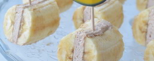 Шаг 8: банановых мини-сэндвичей с творожным кремом