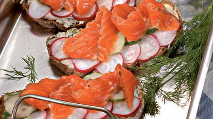 Рецепт Датского открытого сэндвича