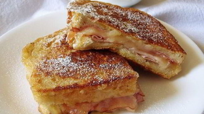 Рецепт Горячего сэндвича Монте-Кристо
