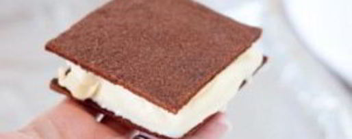 Шаг 3: шоколадных сэндвичей с начинкой из мороженого