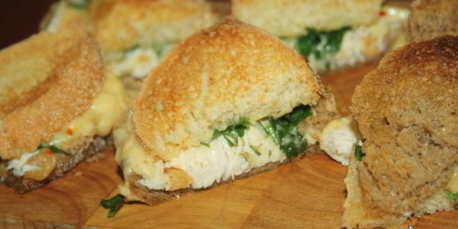 Рецепт сочных сэндвичей с курицей
