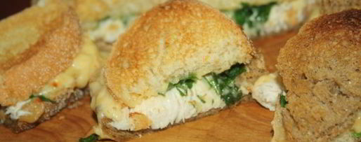 Шаг 7: сочных сэндвичей с курицей