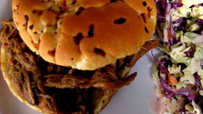 Рецепт Сэндвича барбекю со свининой