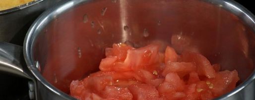 Шаг 1: сэндвича из поленты и томатного варенья