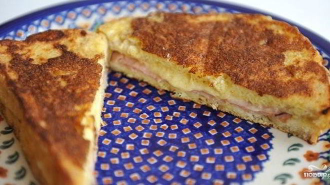 Рецепт Сэндвича Монте-Кристо