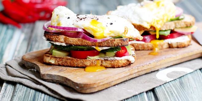 Рецепт сэндвича с авокадо и яйцом