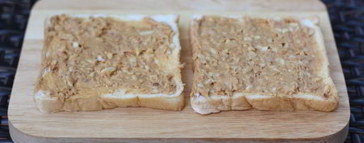 Шаг 1: сэндвича с бананом