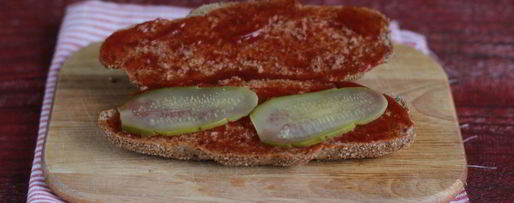 Шаг 4: сэндвича с беконом и руколой