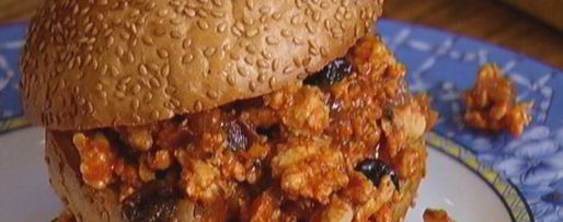 Шаг 7: сэндвича с индейкой, изюмом и оливками