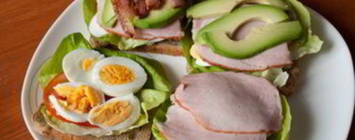 Шаг 3: сэндвича с кобб-салатом