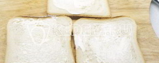 Шаг 2: сэндвича с копченой курицей