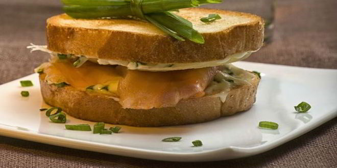 Рецепт сэндвича с красной рыбой