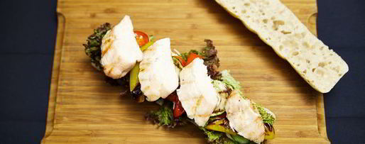 Шаг 10: сэндвича с курицей и овощами-гриль