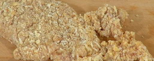 Шаг 5: сэндвича с курицей в сырной корочке