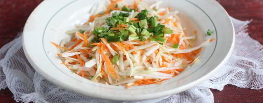 Шаг 2: сэндвича с мясом и капустой