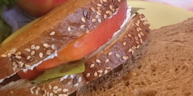 Рецепт сэндвича с нектарином