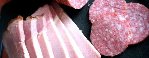 Шаг 7: сэндвича с ветчиной и салями