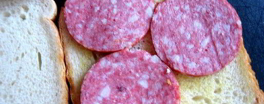 Шаг 9: сэндвича с ветчиной и салями