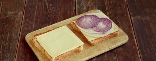 Шаг 6: сэндвича с ветчиной и сыром