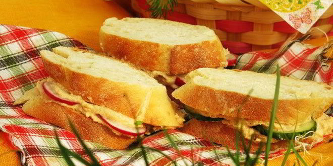 Рецепт сэндвича с яичным паштетом