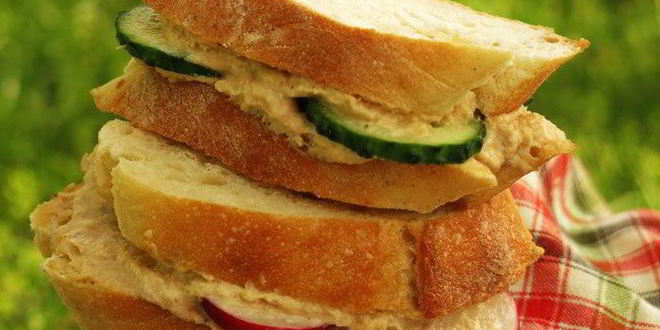 Рецепт сэндвича с яичным паштетом