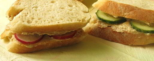 Шаг 10: сэндвича с яичным паштетом