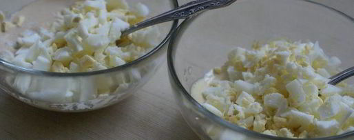 Шаг 2: сэндвича с яичным салатом