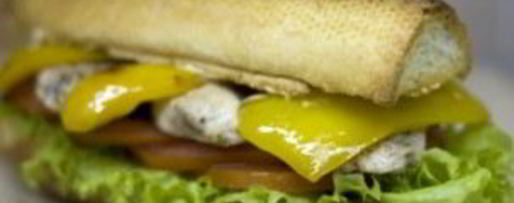 Шаг 5: сэндвича в багете