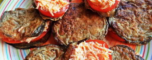 Шаг 15: сэндвичей из баклажанов