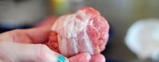 Шаг 1: сэндвичей с фрикадельками в беконе