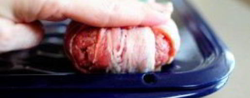 Шаг 3: сэндвичей с фрикадельками в беконе