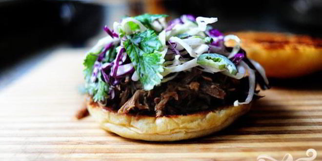 Рецепт сэндвичей со свининой и капустой