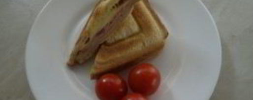 Шаг 2: сэндвичей в сэндвичнице