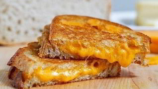 Рецепт Сырного сэндвича на сковороде