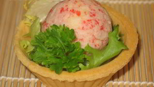 Рецепт Сырных шариков с сюрпризом