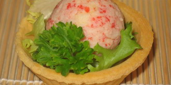 Рецепт сырных шариков с сюрпризом