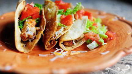 Рецепт Такоса с курицей