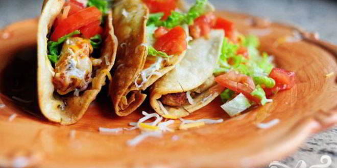Рецепт такоса с курицей