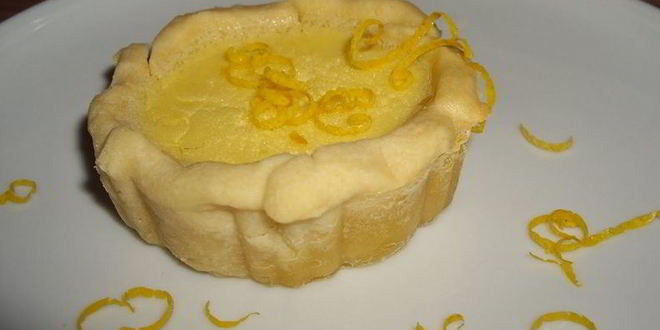 Рецепт лимонной тарталетки
